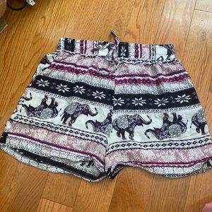 Boho shorts - linen material